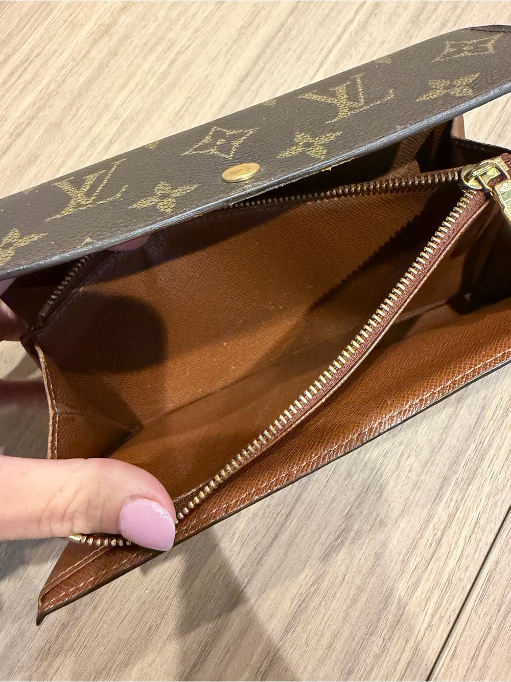 Louis Vuitton Monogram Brown Continental Wallet - Picture 8 of 11